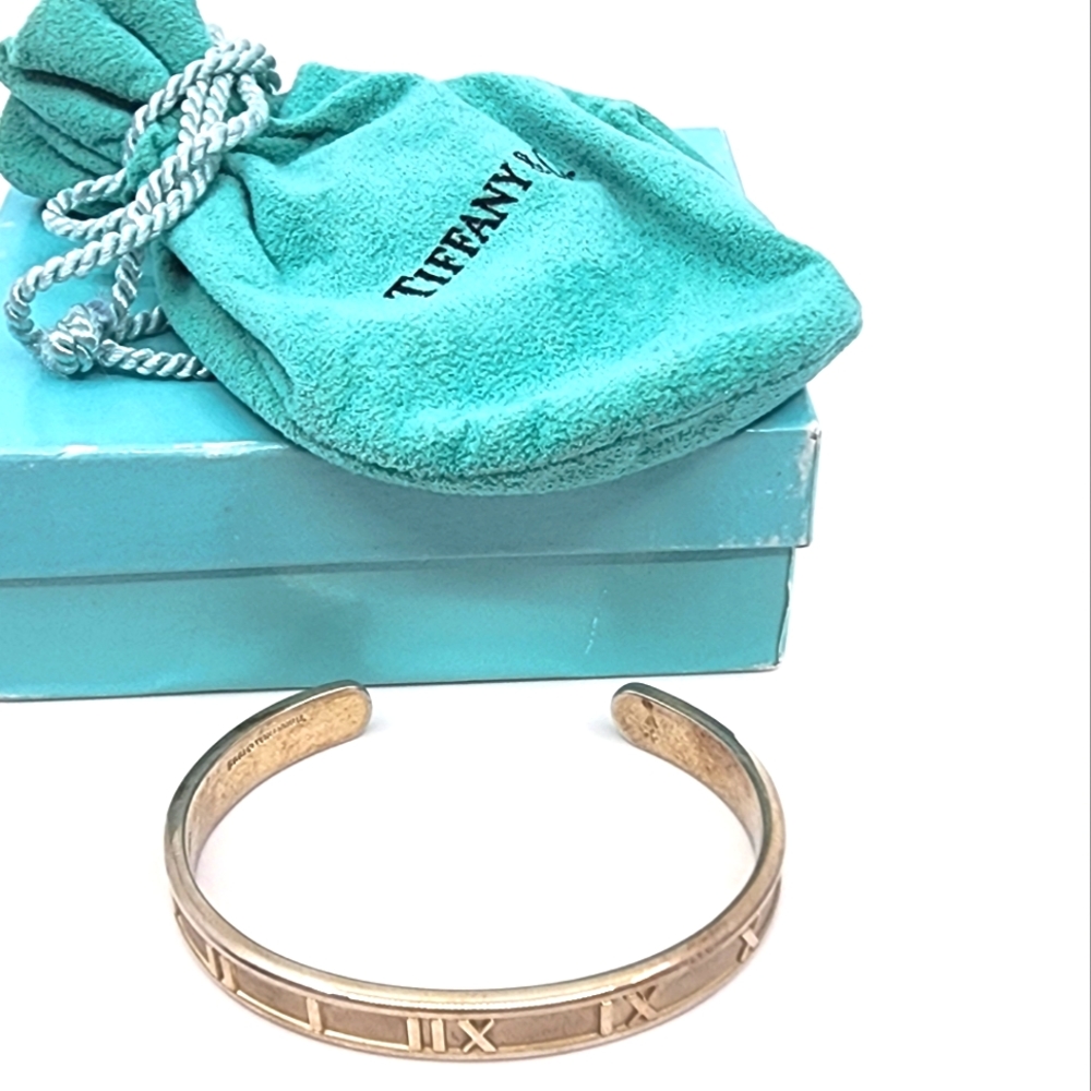 💯 Authentic Tiffany & Co. Atlas Sterling silver Bracelet